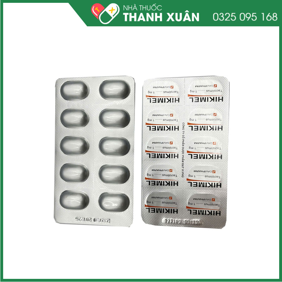 Hikimel dự phòng và điều trị thải ghép sau phẫu thuật